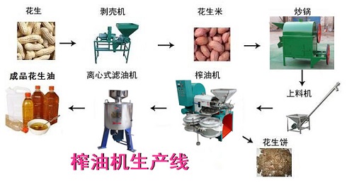 花生螺旋榨油機(jī)介紹